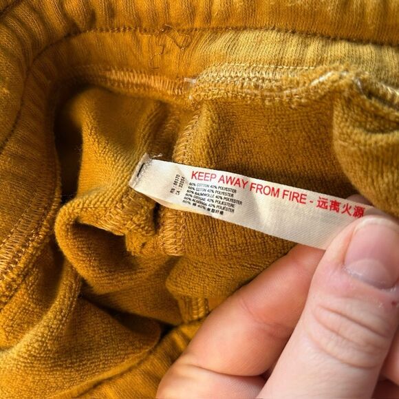 Free People‎ Movement Women’s L Circle Back Joggers Burnt Gold Baggy Yoga Hippie - Picture 10 of 12